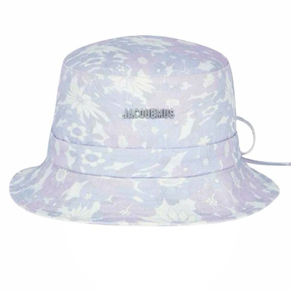 Authentic Jacquemus Print Faded Flowers Bucket Hat - Picture 1 of 7